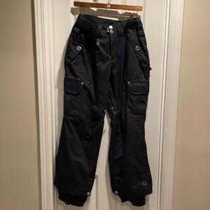 Sessions Supreme Woman Black 4 SKi Snowboard pants RECCO Avalanche Rescue